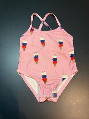 SIIX One Piece Pink Ice Cream Swimsuit